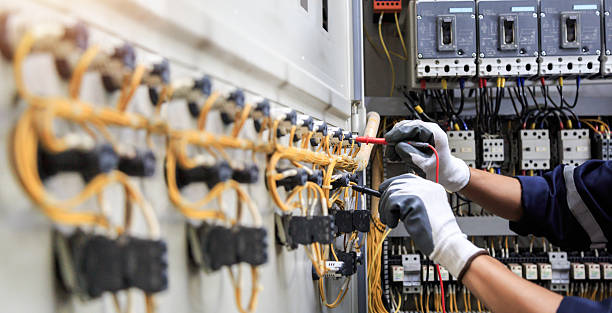 Professional Electrician technician working in Gardner, MA